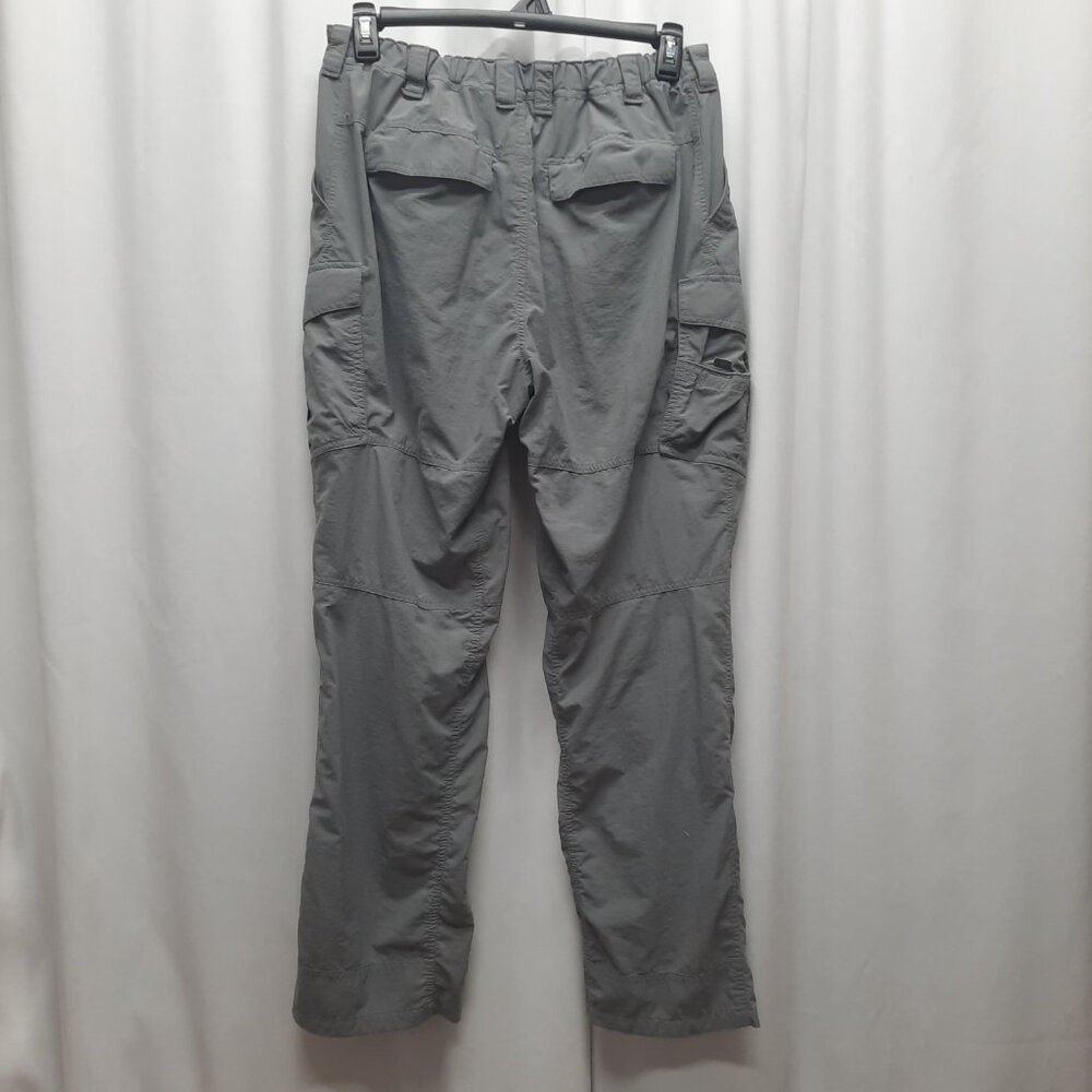 REI Co-op Sahara Men's Cargo Hiking Pants Gray Outdoor Nylon Lightweight Size L - Picture 2 of 8